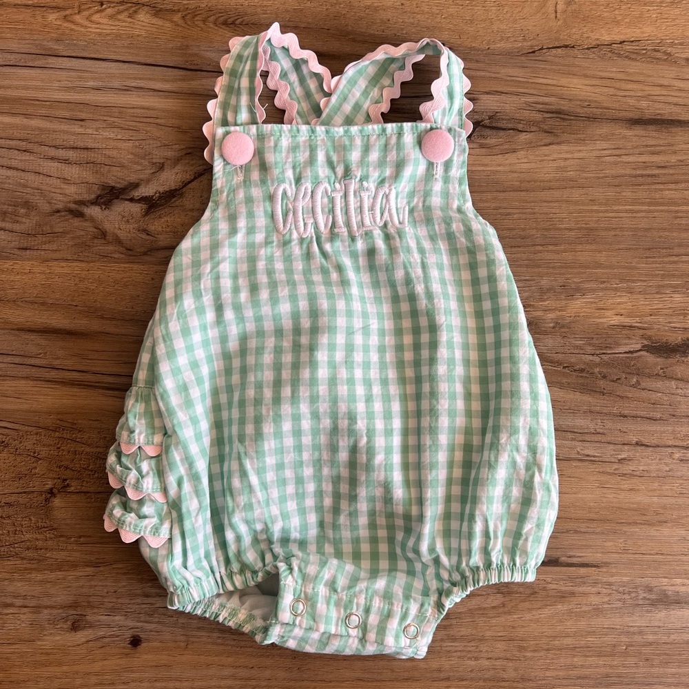 “Cecilia” Checkered Bubble